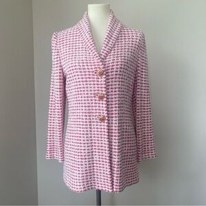 St. John Couture tweed/boucle jacket